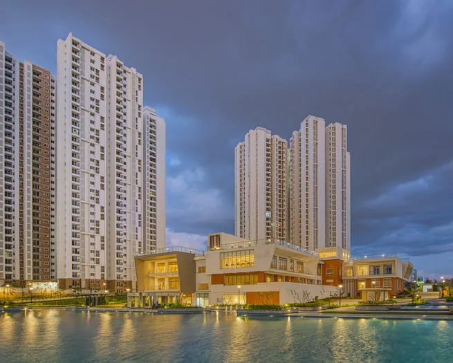 Prestige Falcon City Luxe project exterior reference image